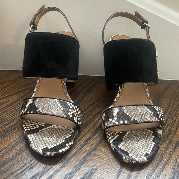 Tory Burch Leather & Suede Sandals (11) - Picture 3 of 11